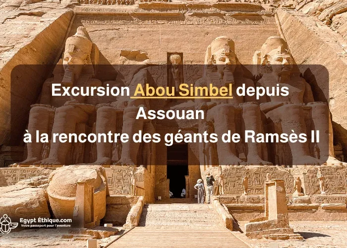 Excursion Abou Simbel depuis Assouan _ à la rencontre des géants de Ramsès II
