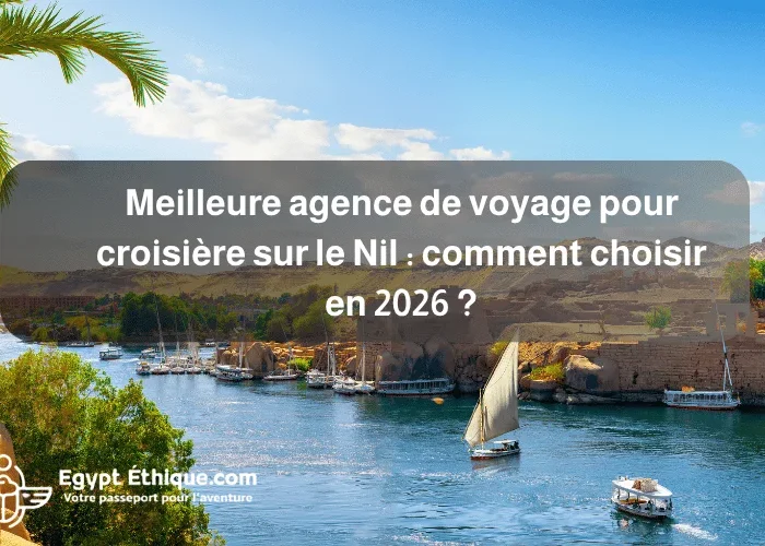 Meilleure agence de voyage pour croisière sur le Nil comment choisir en 2026