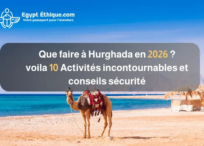 Que faire à Hurghada en 2026 10 Activités incontournables et conseils sécurité