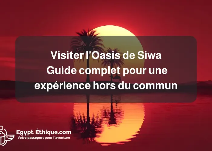 Visiter l'Oasis de Siwa guide complet pour une expérience hors du commun